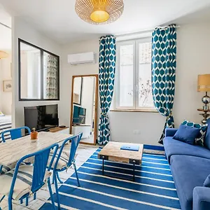 Studio Bleu 29m2, 120m Vieux-port , Clim ,wifi, Acces Autonome Avec Code Marseilles